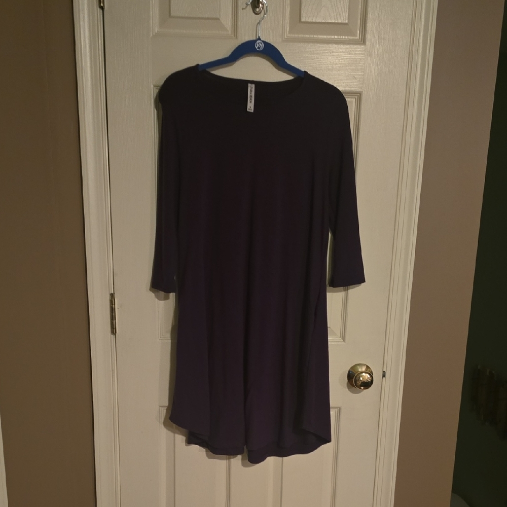 Zenana Outfitters Deep Purple Top